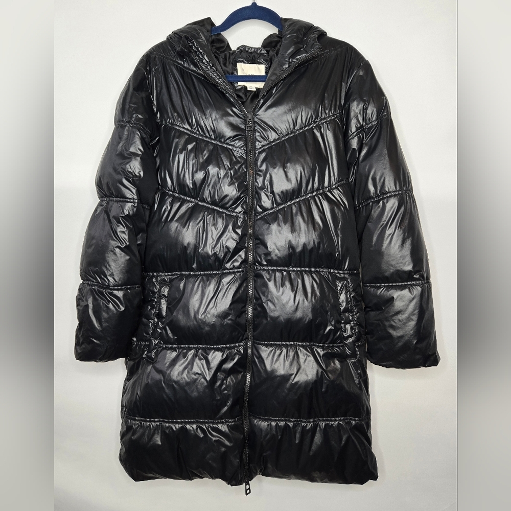 a new day Black Puffer Jacket